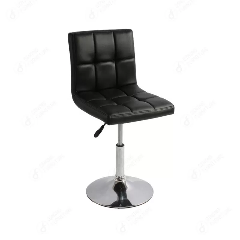 Multicolor Leather Swivel Chair with Disc Base DC-U60S