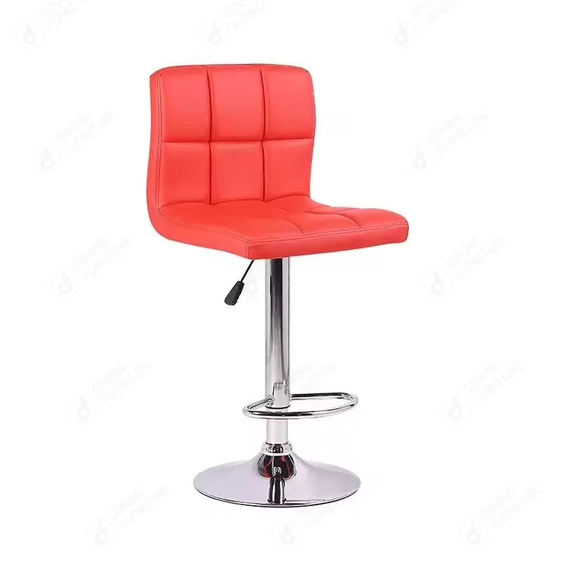 Multicolor Leather Swivel Chair with Disc Base DC-U60S