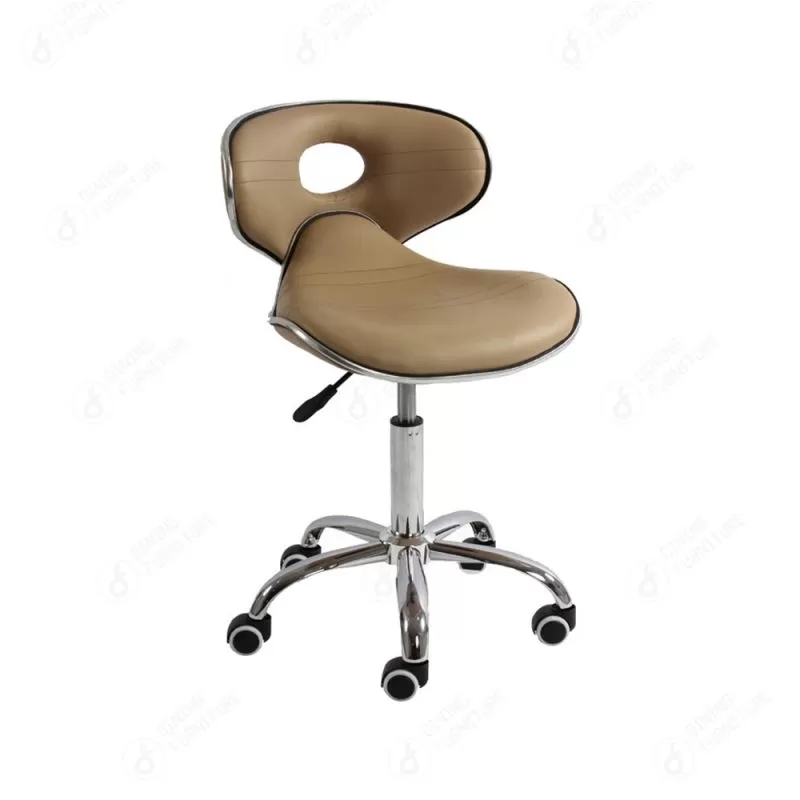 Movable Leather Swivel Chair DC-U73F