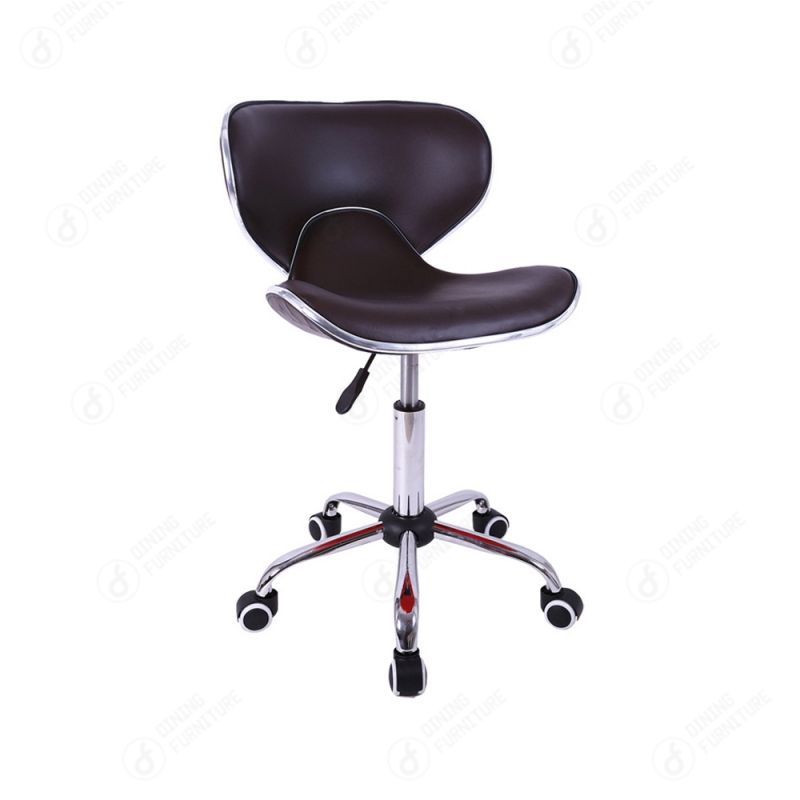 Movable Leather Swivel Chair DC-U73F