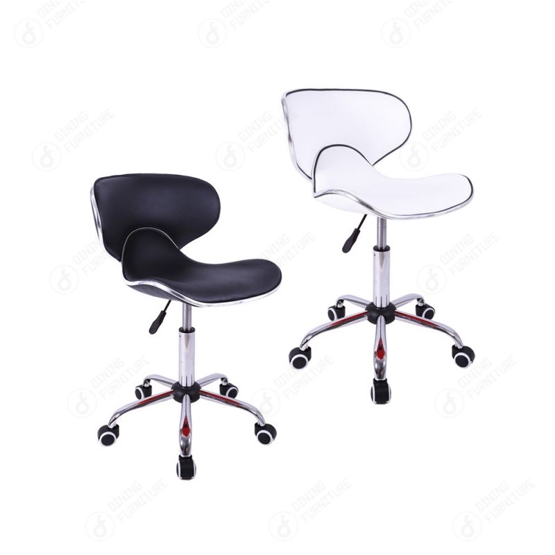 Movable Leather Swivel Chair DC-U73F