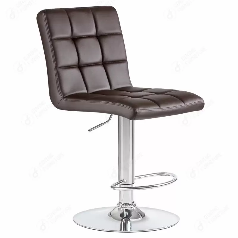 Diamond Backrest Leather Swivel Chair DC-U72S