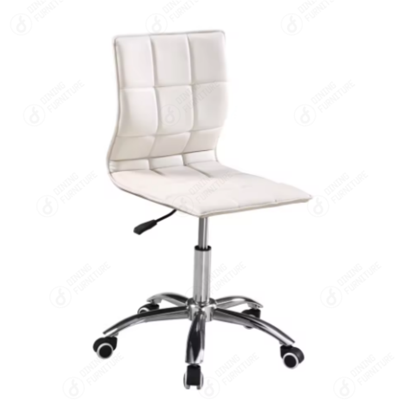 PU Leather Dining Chair with Swivel Wheel DC-U69AF