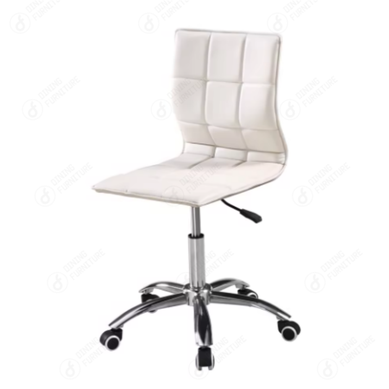 PU Leather Dining Chair with Swivel Wheel DC-U69AF