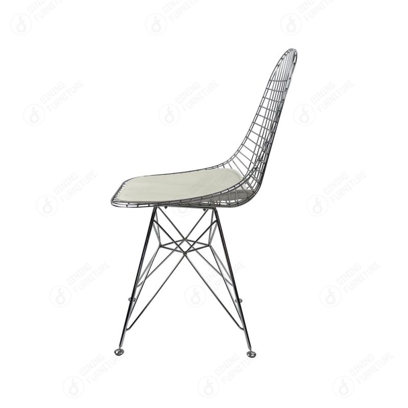 Iron Wire Hollow Dining Chair DC-W10