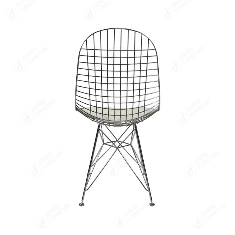 Iron Wire Hollow Dining Chair DC-W10