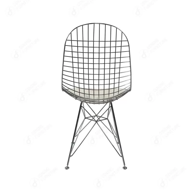 Iron Wire Hollow Dining Chair DC-W10