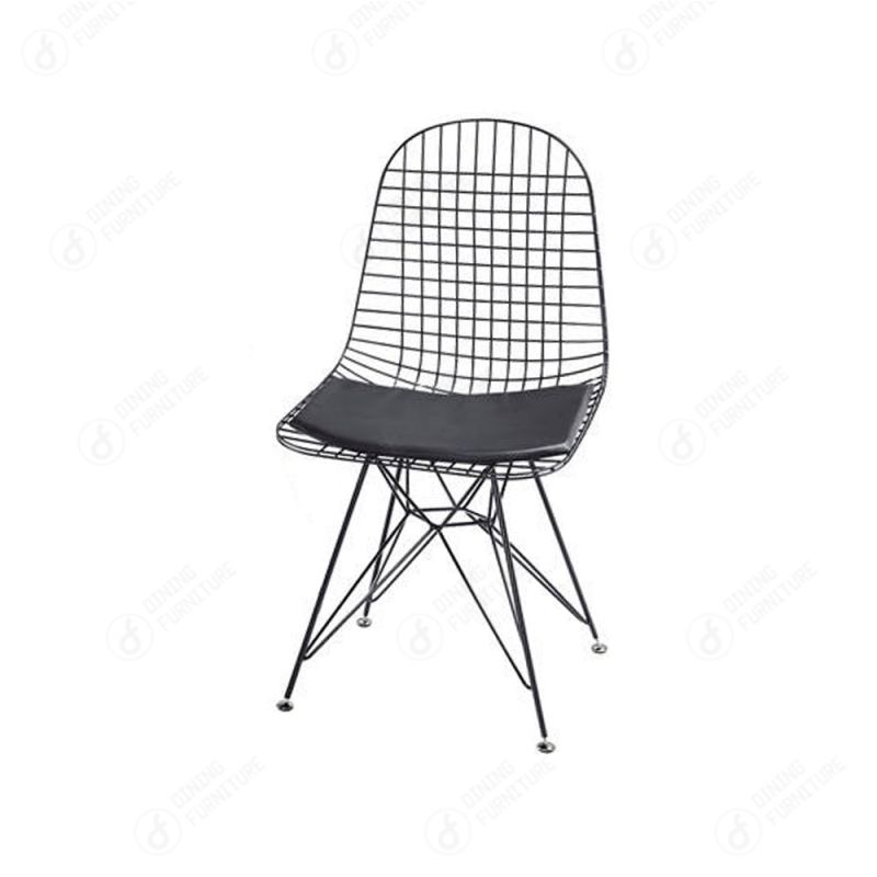 Iron Wire Hollow Dining Chair DC-W10