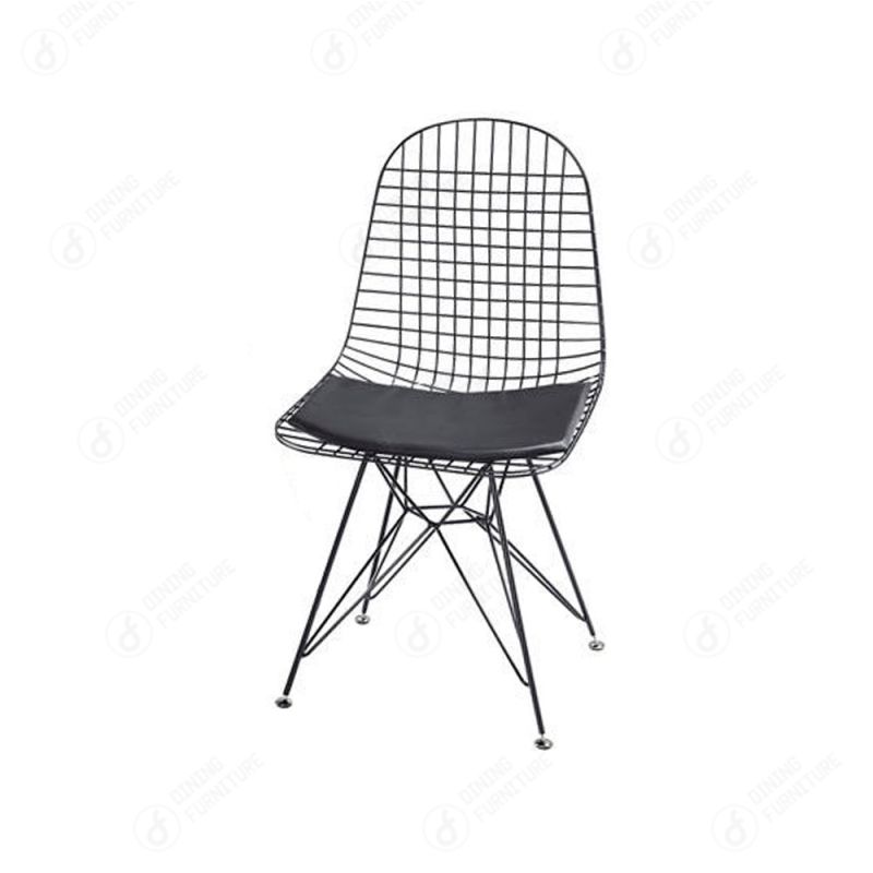 Black Metal Wire Chair DC-W10
