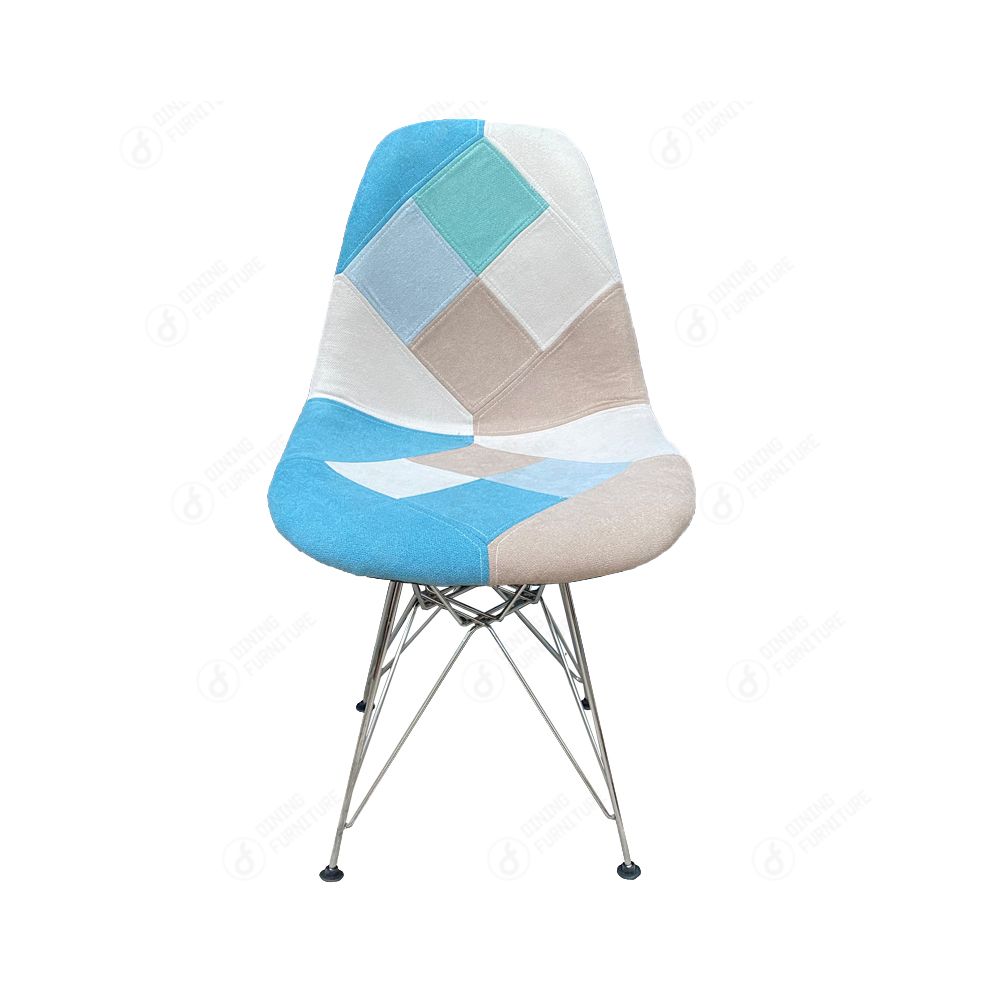 Multicolor Fabric Upholstered Dining Chair DC-F01M