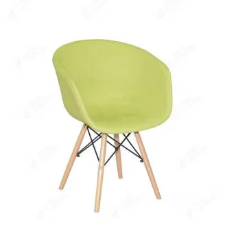 Fabric Century-Inspired Eiffel Arm Chair DC-F07