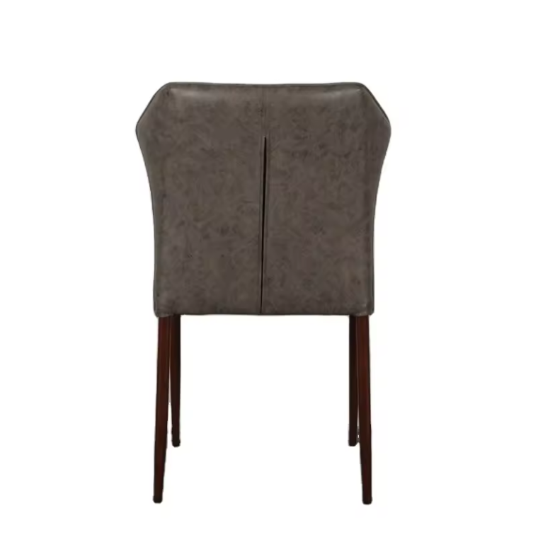 Fabric Dining Chair Arm-Less with Wooden Legs DC-F10