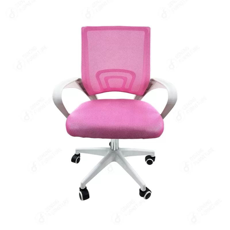 Pink Mesh Swivel Office Chair DC-B01 Pink