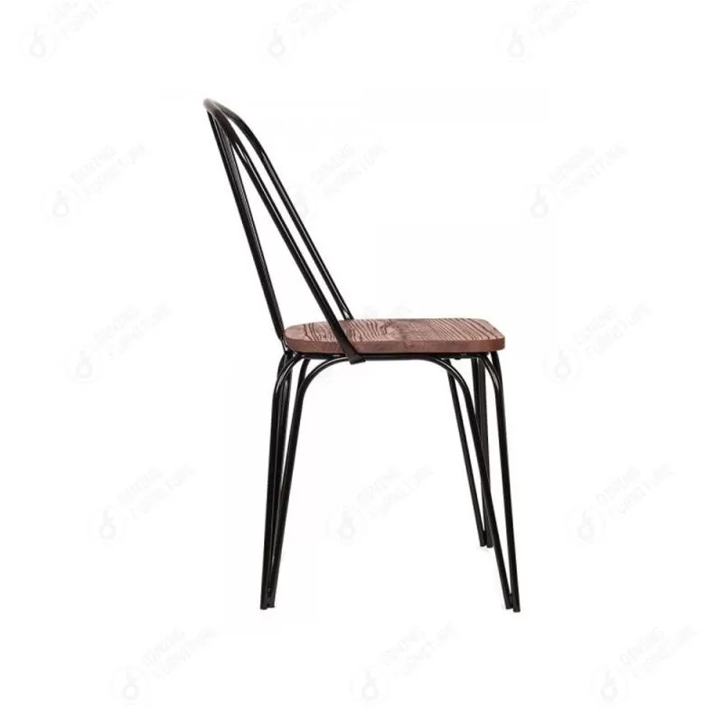 Metal Chair Bar Stools with High Backrest DC-M17