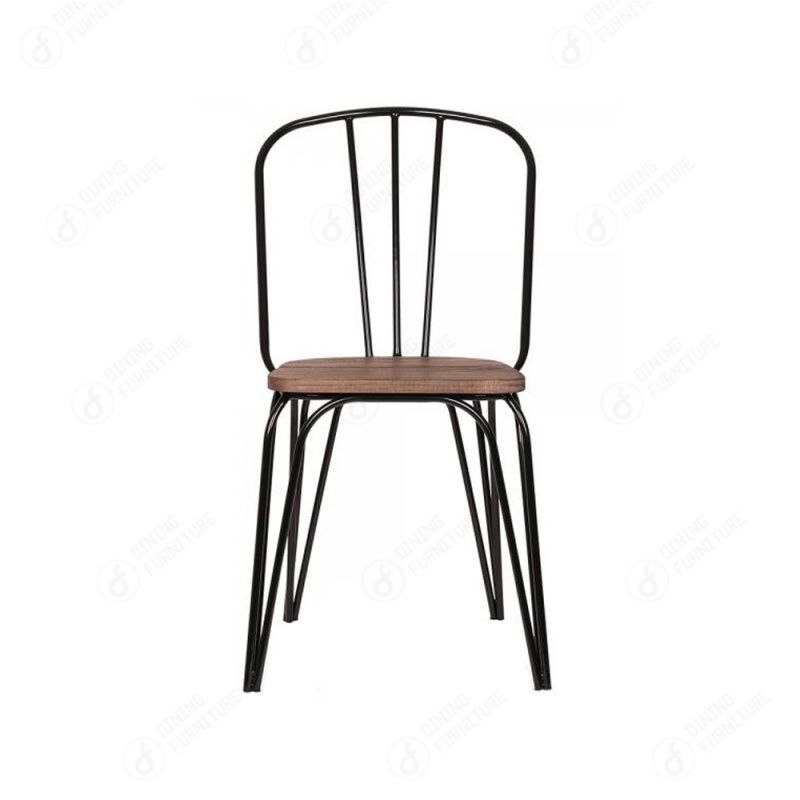 Metal Chair Bar Stools with High Backrest DC-M17