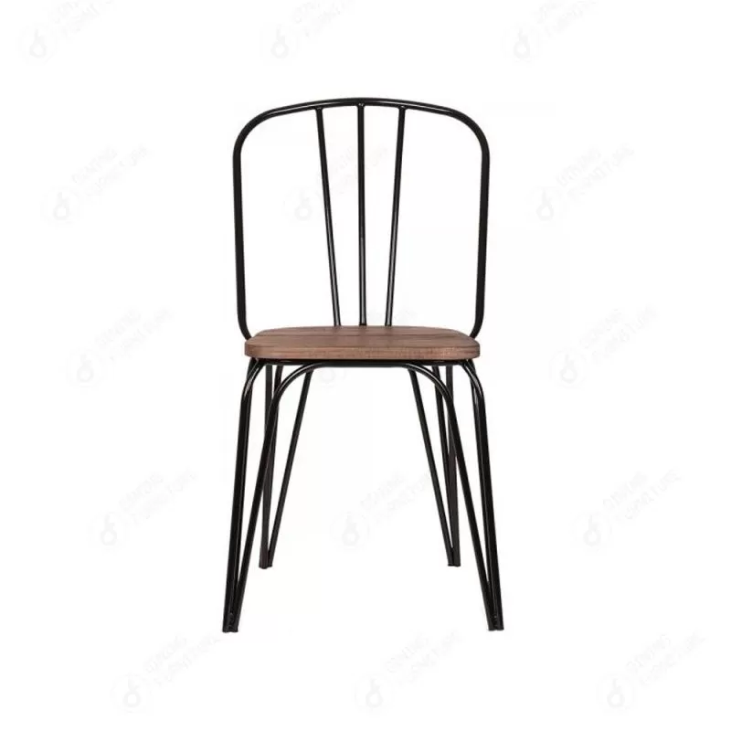 Metal Chair Bar Stools with High Backrest DC-M17