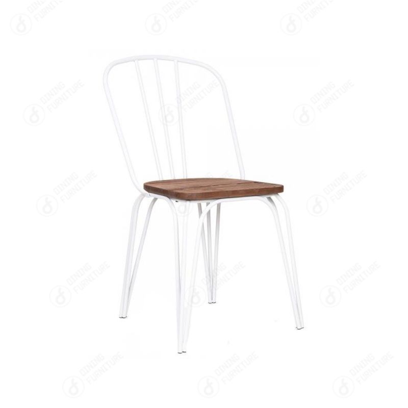 Metal Chair Bar Stools with High Backrest DC-M17