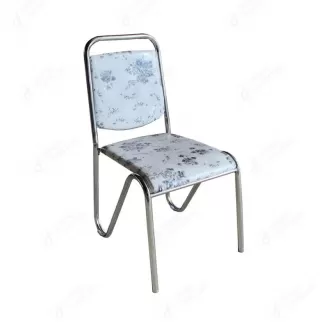 Metal Iron Printed Dining Chair DC-M19