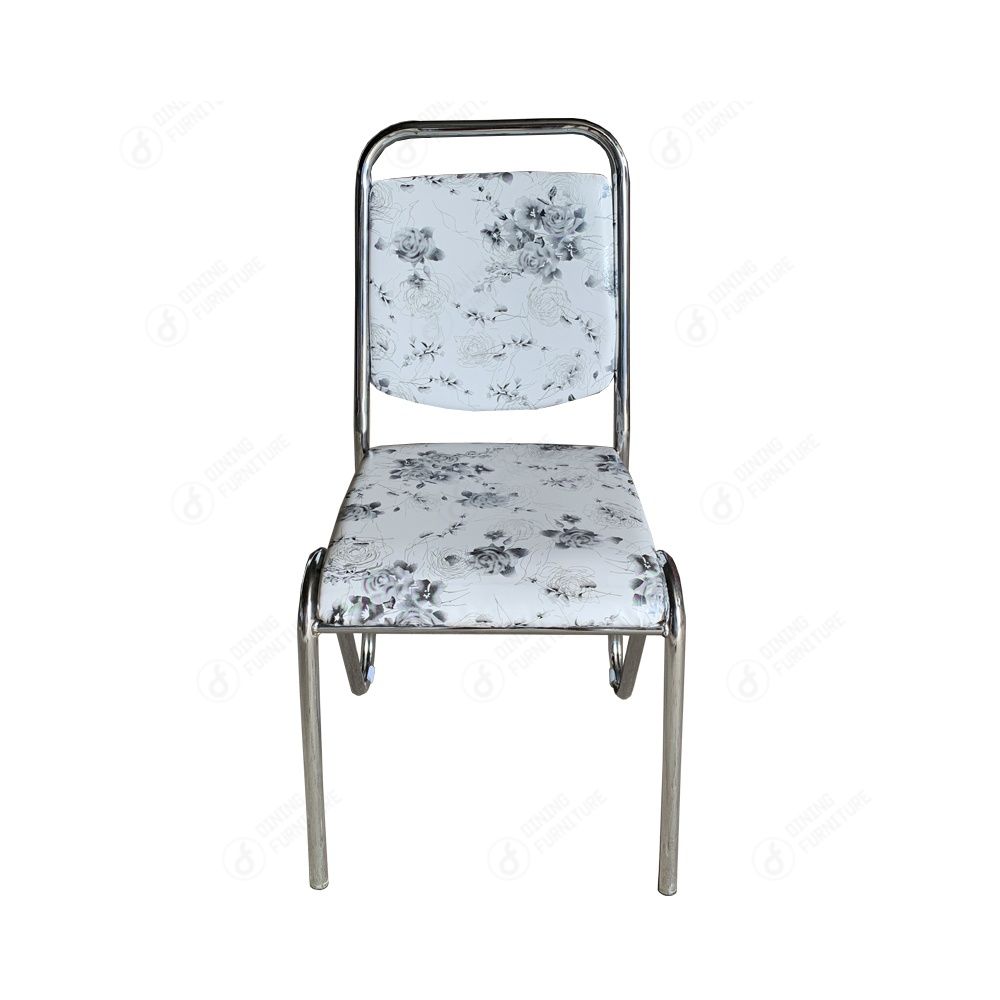 Metal Iron Printed Dining Chair DC-M19