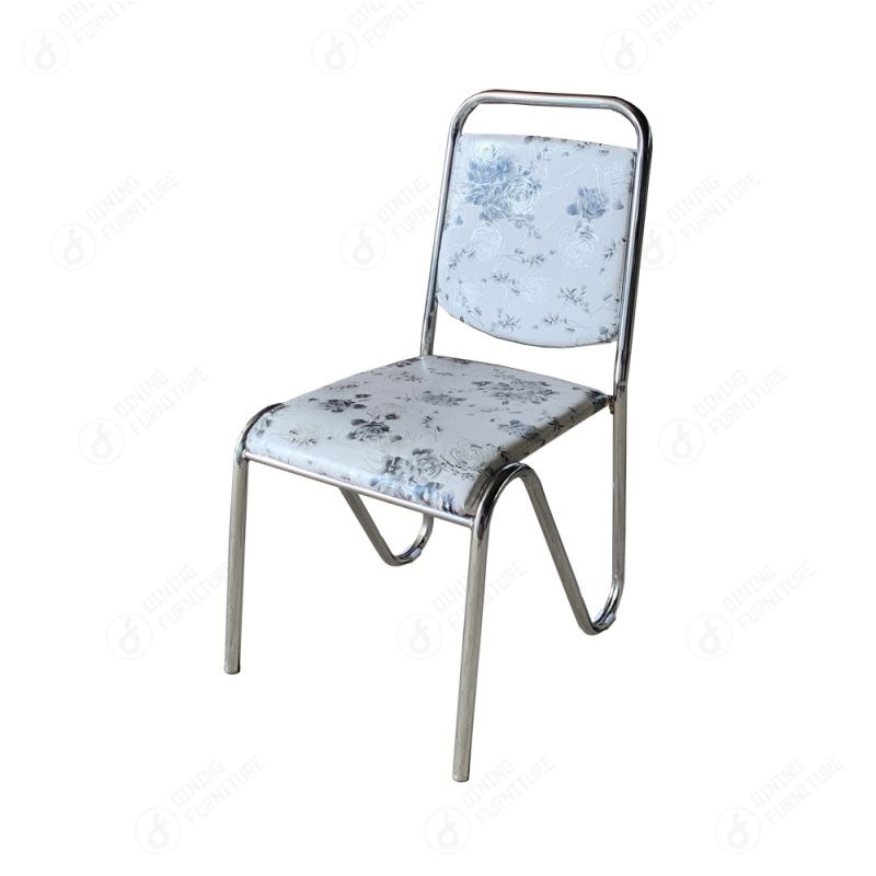 Metal Iron Printed Dining Chair DC-M19