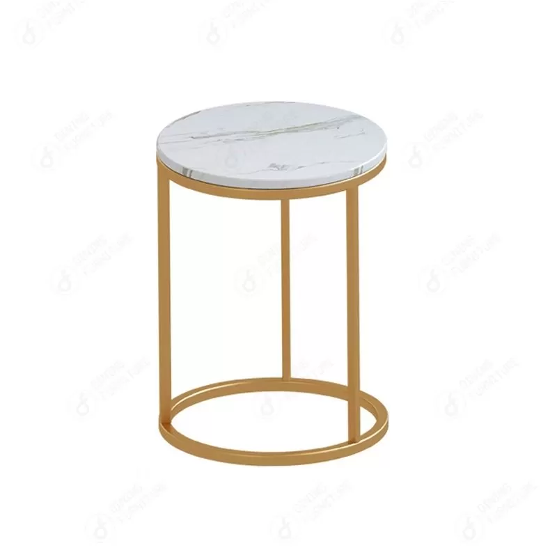 Metal Frame Marble Dining Table DT-S06