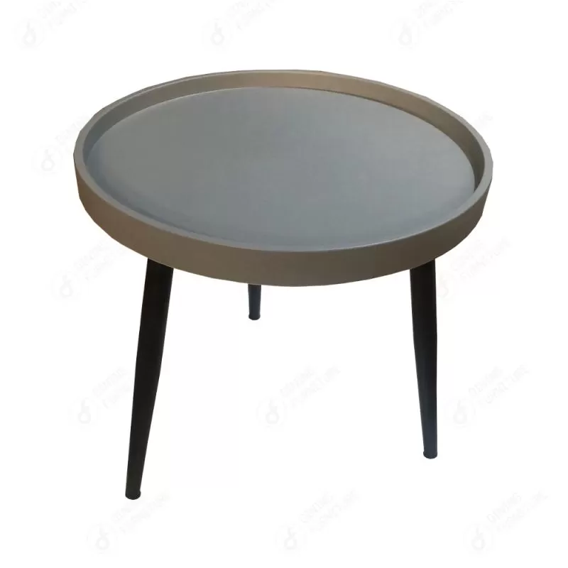 Plastic Tabletop Iron Leg Coffee Table DT-P01A