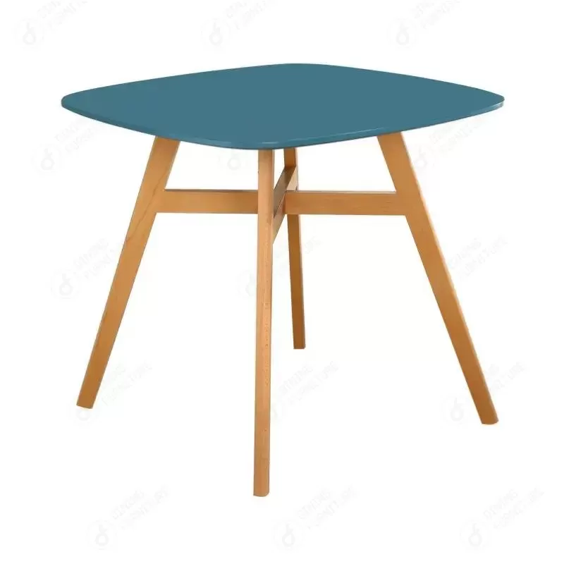 Rounded Square MDF Table Top Dining Table DT-M51