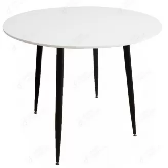 MDF Tabletop with Four Metal Leg Dining Table DT-M65