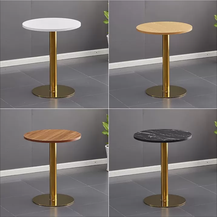 Golden Round Table for Business Coffee Table DT-M48