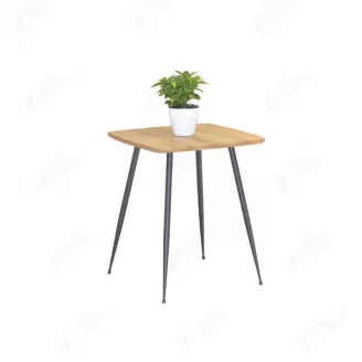 Iron Leg MDF Small Square Table DT-M10