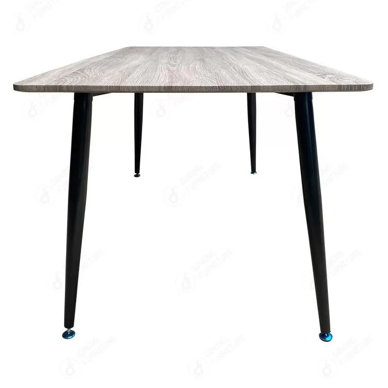 MDF Table Top with Metal Legs Dining Table DT-M03