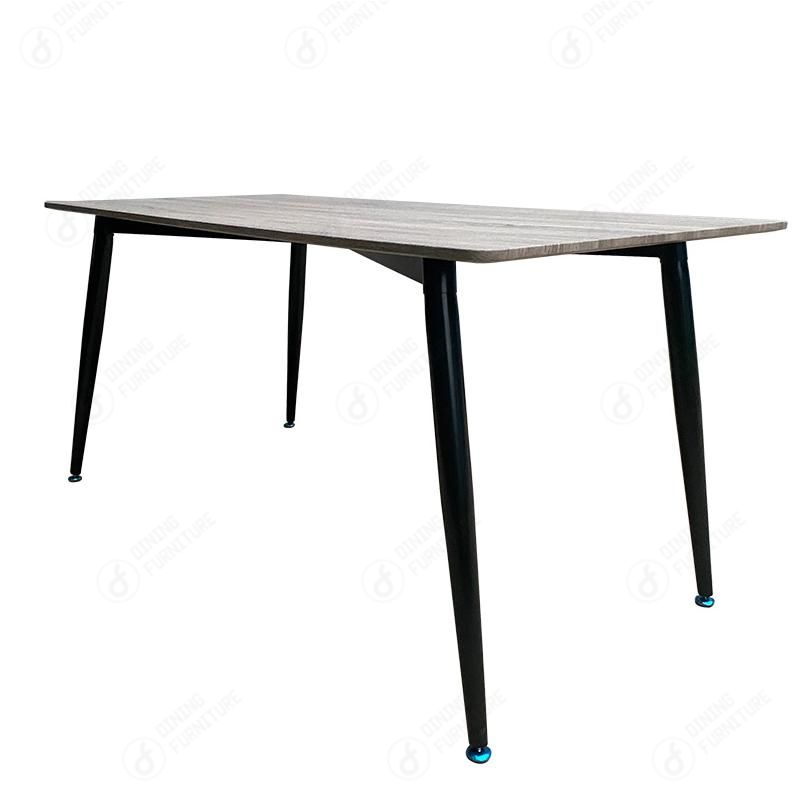 MDF Table Top with Metal Legs Dining Table DT-M03