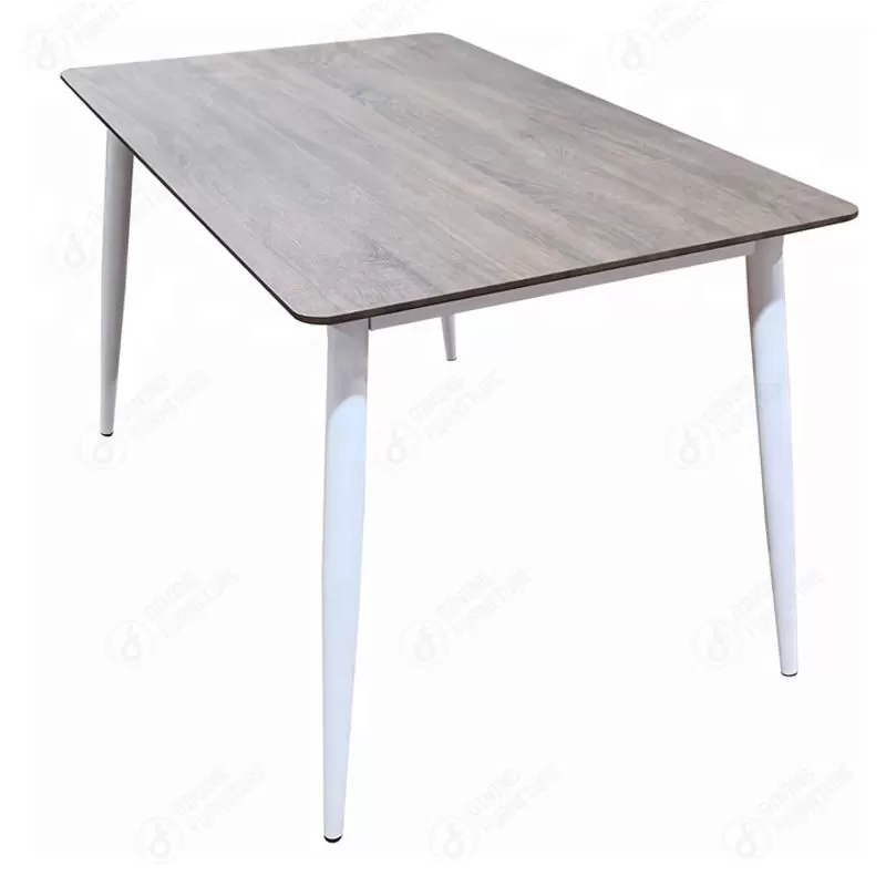 MDF Table Top with Metal Legs Dining Table DT-M03