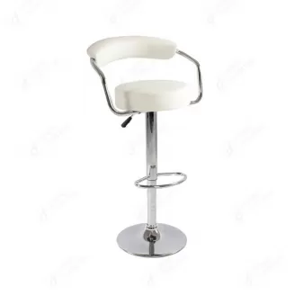 Upholstered Bar Chair with Disc Base DB-U68AS