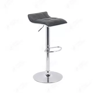 Flat Seat Leather Swivel Bar Chair DB-U66S