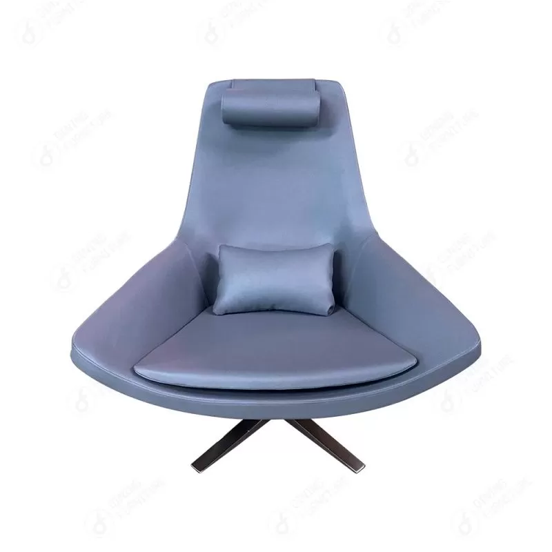 Triangular Iron Leg Single Sofa Chair DS-19