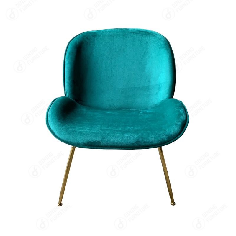 Velvet Living Room Chair with Backrest DS-04