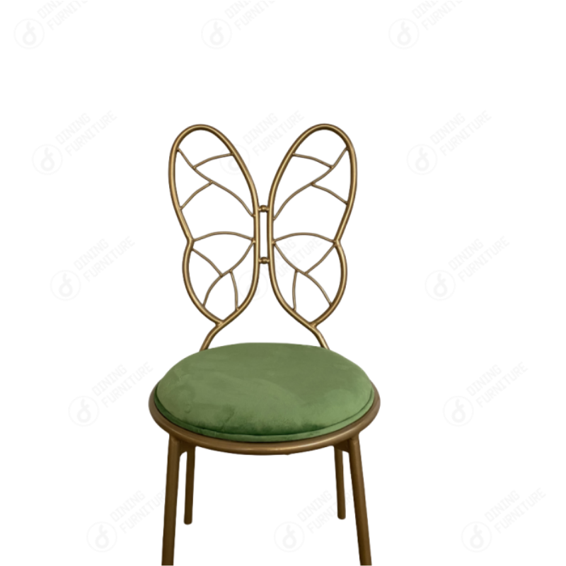 Hollow Metal Chair with Butterfly Backrest DC-H09
