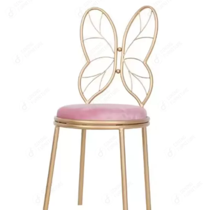 Hollow Metal Chair with Butterfly Backrest DC-H09
