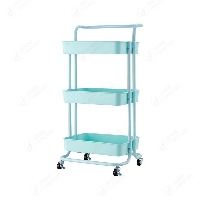 3-layer Kitchen Carts Storage Shelf Trolley DZ-01