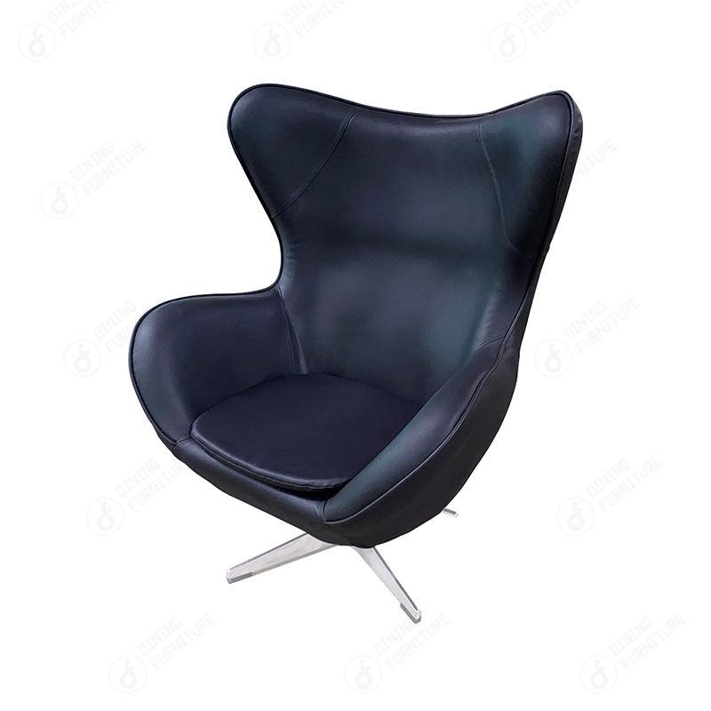 Swivel Chair Upholstered High Back Recliner Armchair DS-20