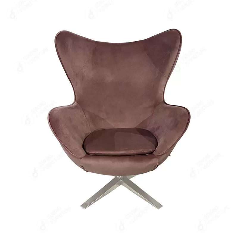 Swivel Chair Upholstered High Back Recliner Armchair DS-20