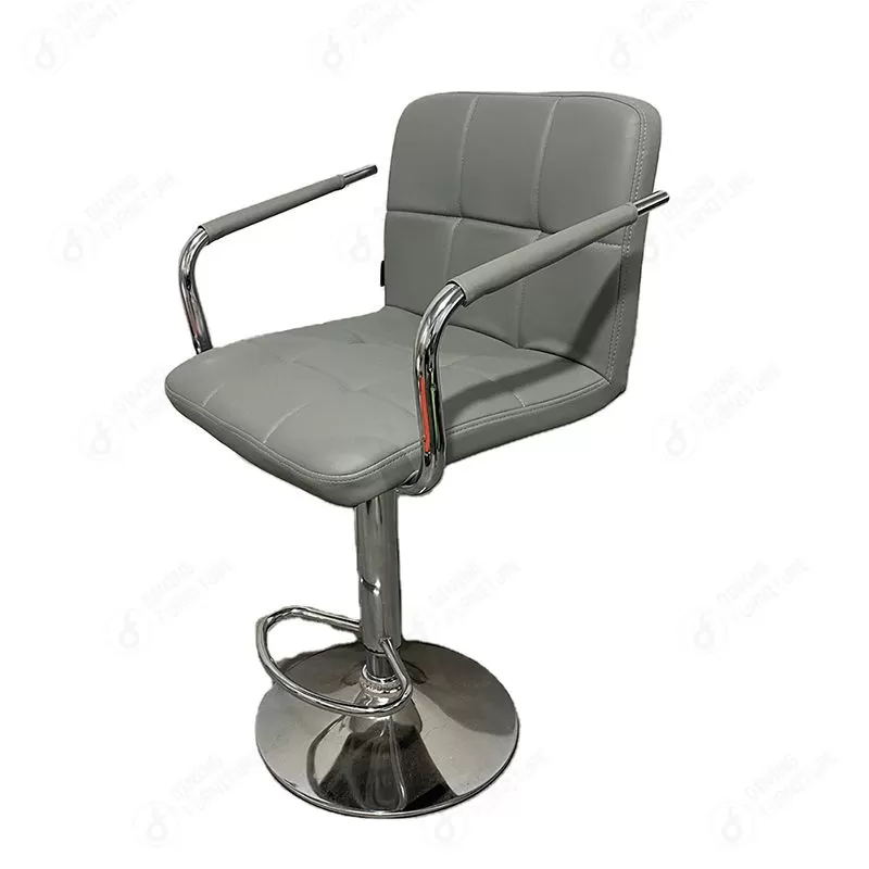 Leather Swivel Lift Armbar Chair DB-U60AS