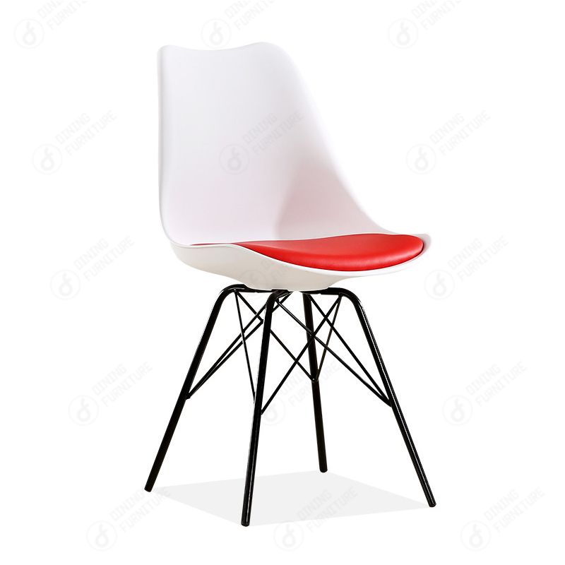 Eames Metal Legs Plastic Dining Chair DC-P03H