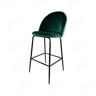 Velvet Seat High Stool Bar Chair DB-R01