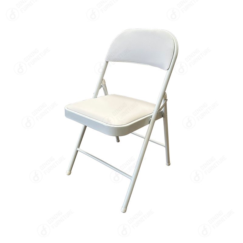 Metal Stacking Folding Chairs with Backrest DC-M22A