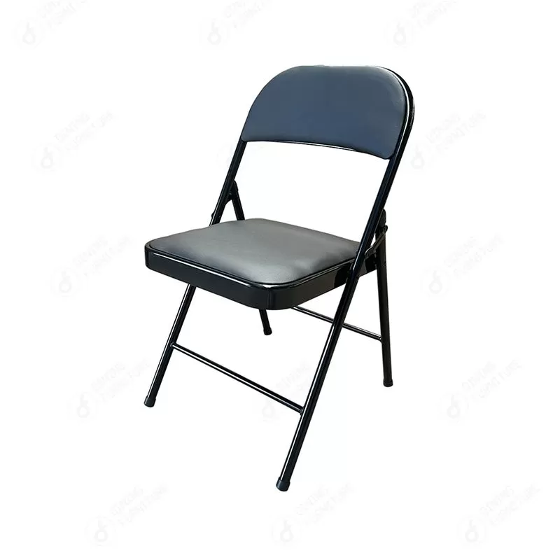 Metal Stacking Folding Chairs with Backrest DC-M22A